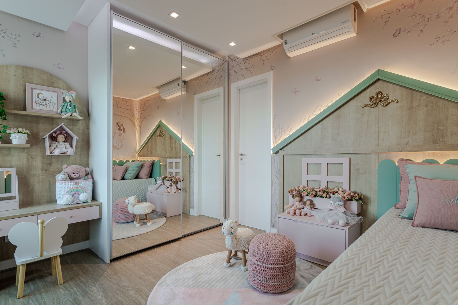 quarto infantil minimalista funcional