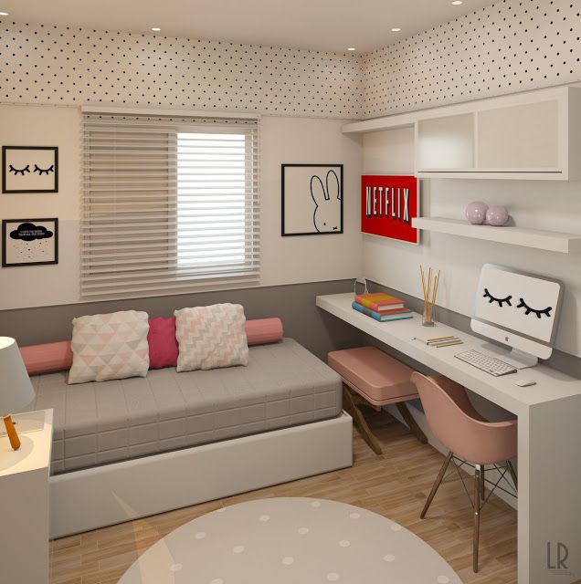 quarto infantil com aproveitamento de espaço