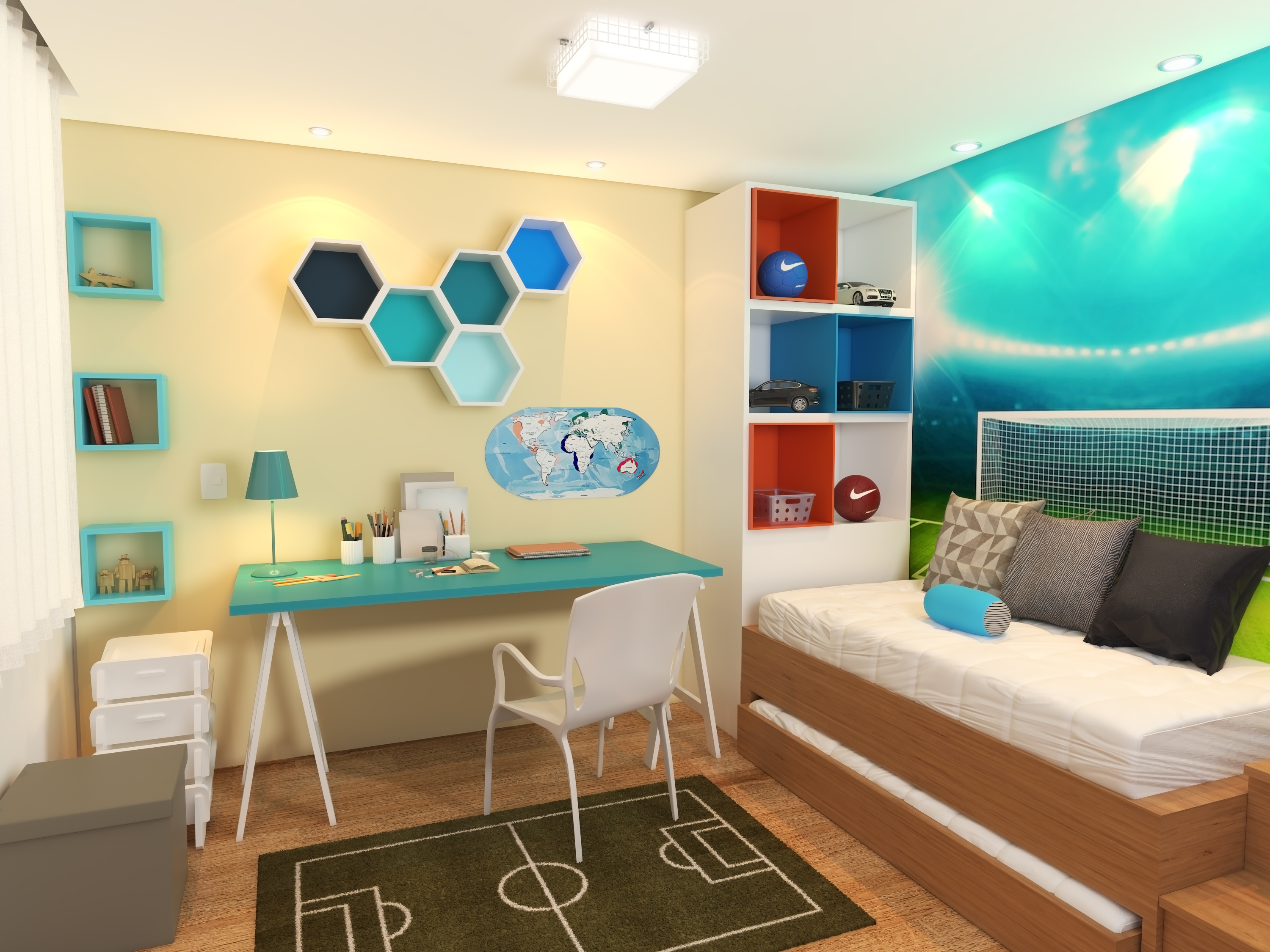 decoração quarto infantil masculino