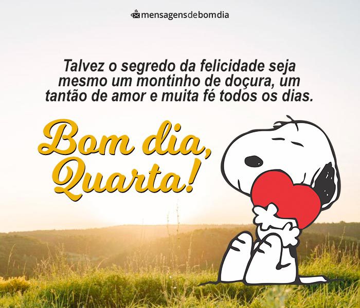 reflexão para quarta-feira