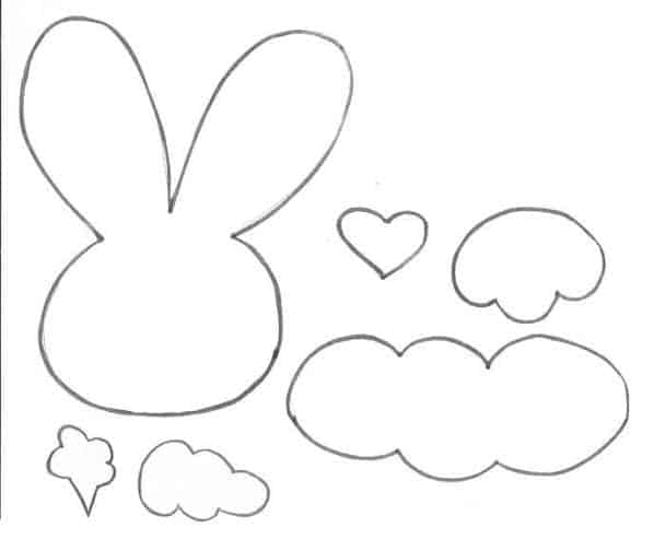desenho de coelho para colorir