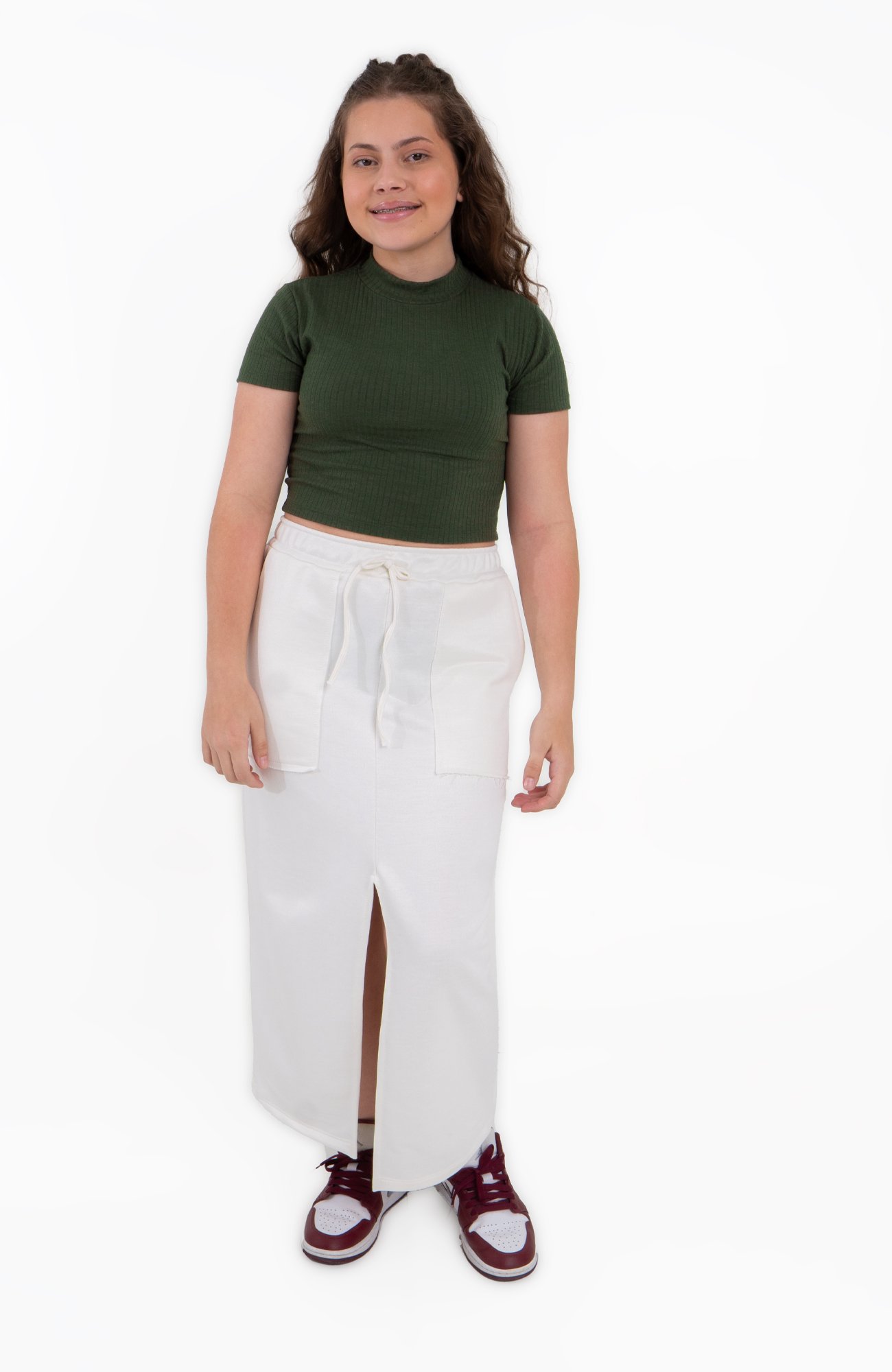 saia maxi com fenda
