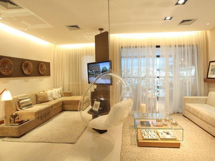 sala de estar e jantar juntas