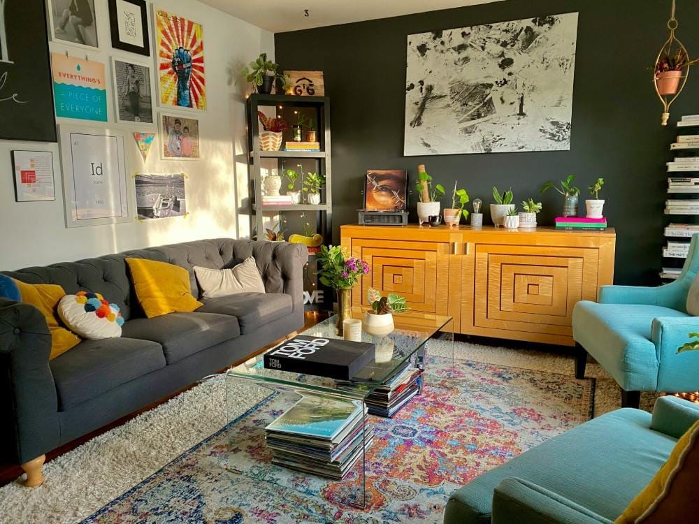 como decorar sala pequena barata