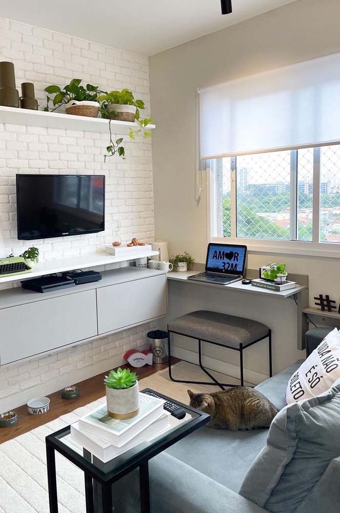 aproveitar espaço sala pequena
