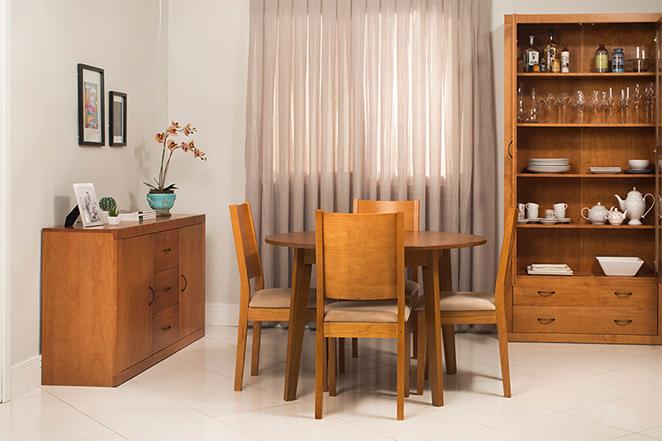 cadeiras para sala de jantar rústica