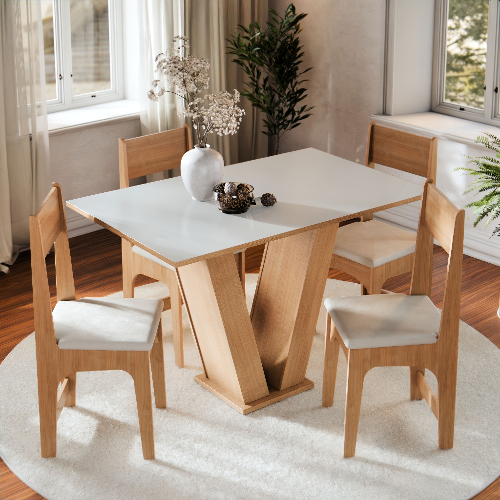 integrar sala de estar e jantar em apartamento pequeno