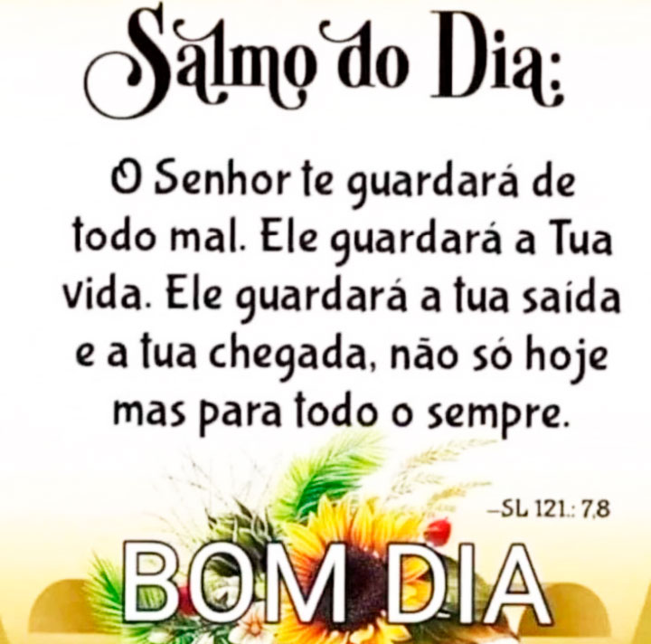 salmos de esperança para o dia
