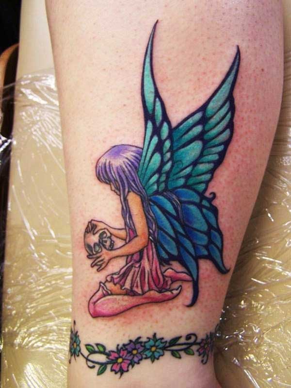 tatuagem de fada feminina