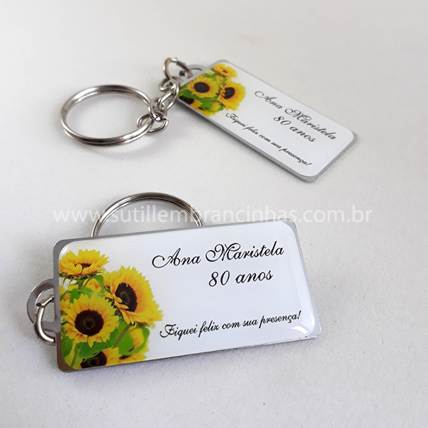lembrancinha 50 anos personalizada