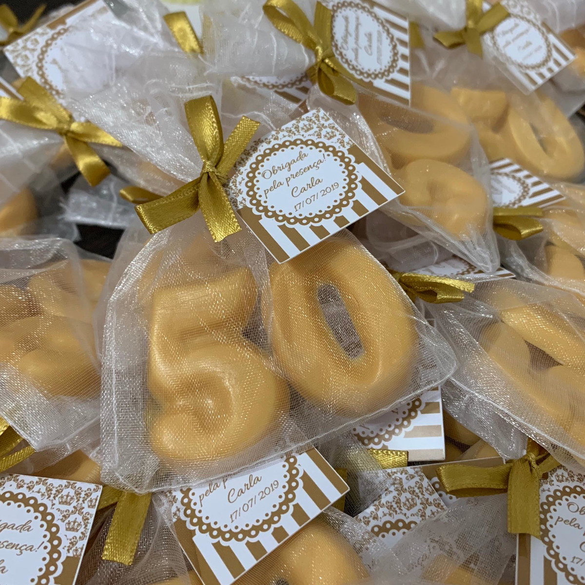 lembrancinha Jubileu de Ouro