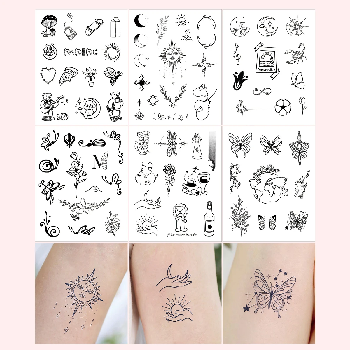 tatuagem fine line 5cm
