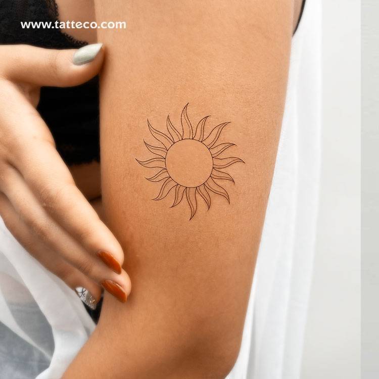 tatuagem de símbolo 5cm