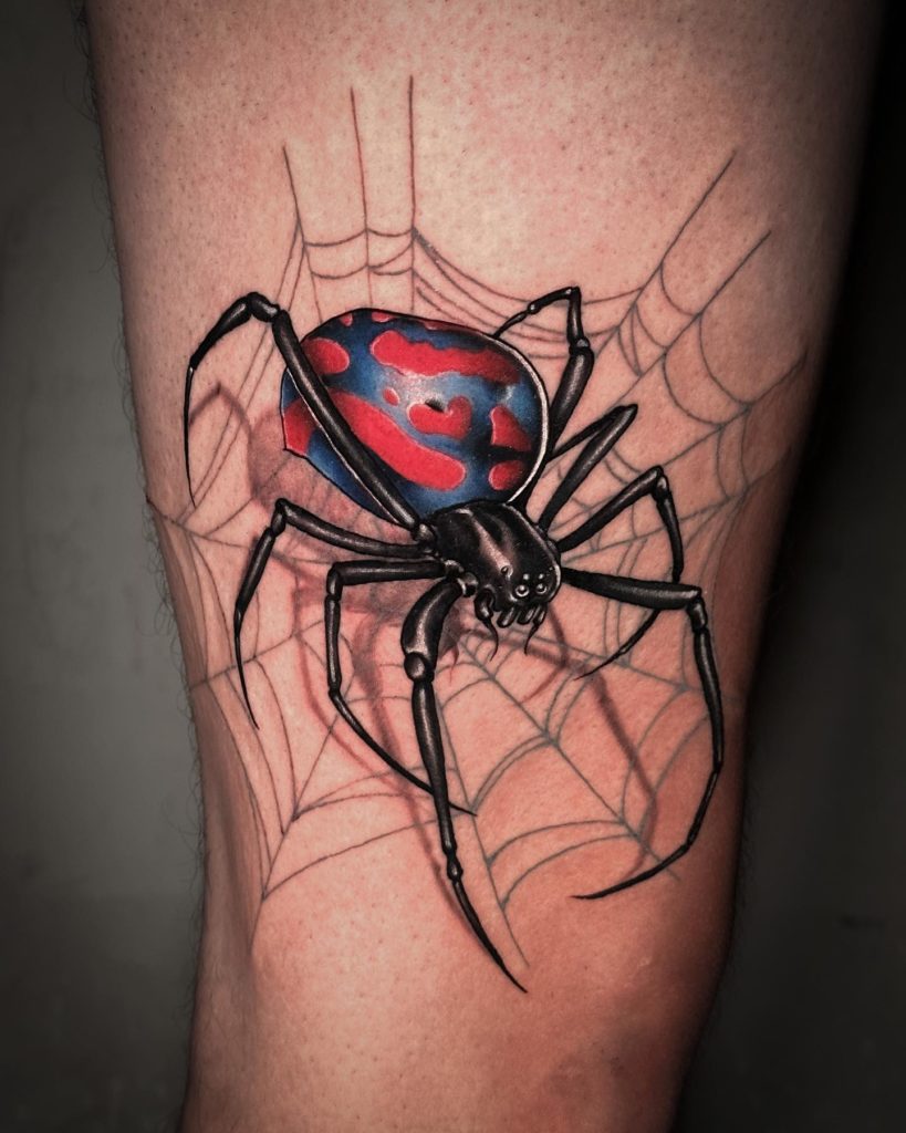 tatuagem aranha