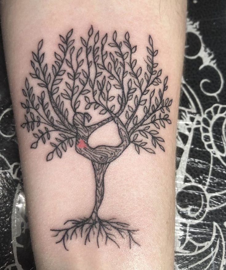 tatuagem arvore da vida familia