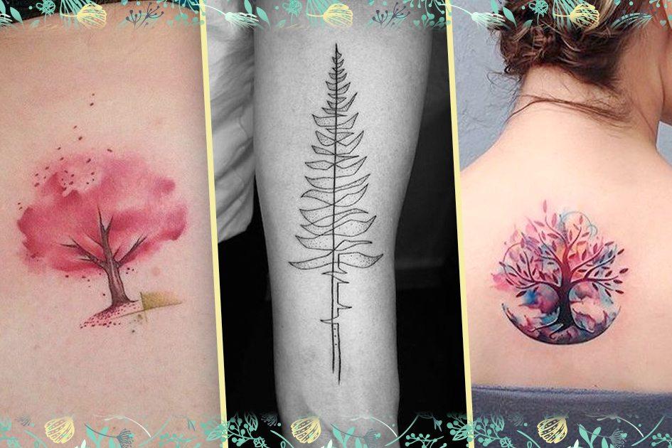 tatuagem arvore da vida braço