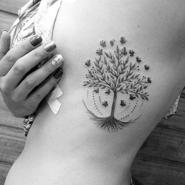 simbolismo arvore da vida tattoo