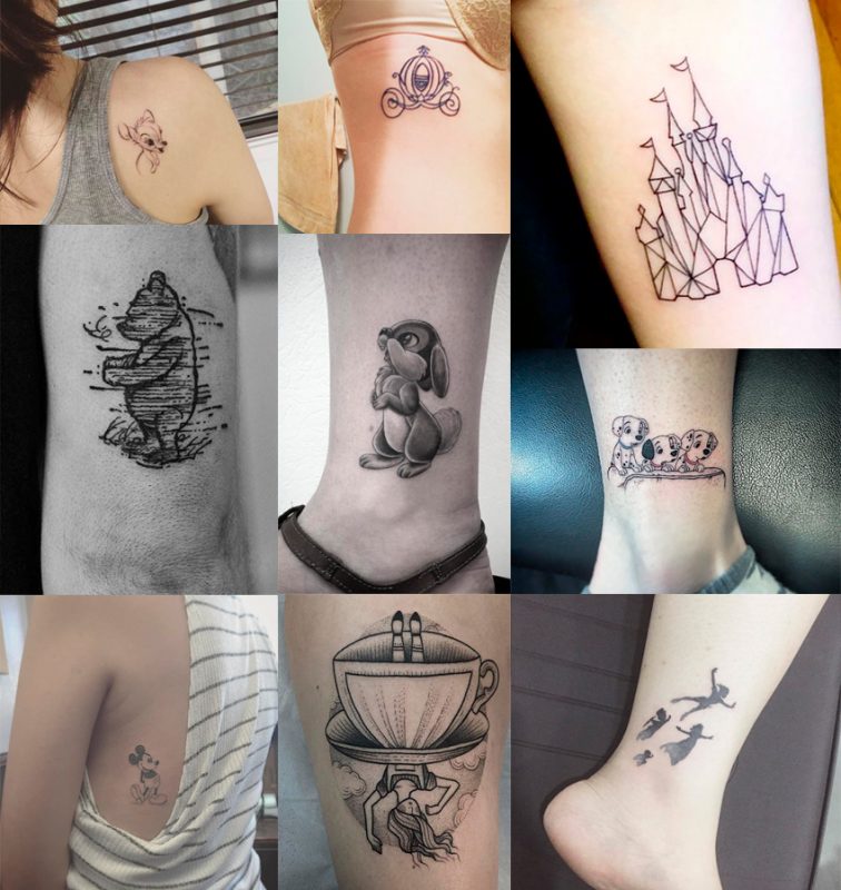 cicatrização tatuagem coxa