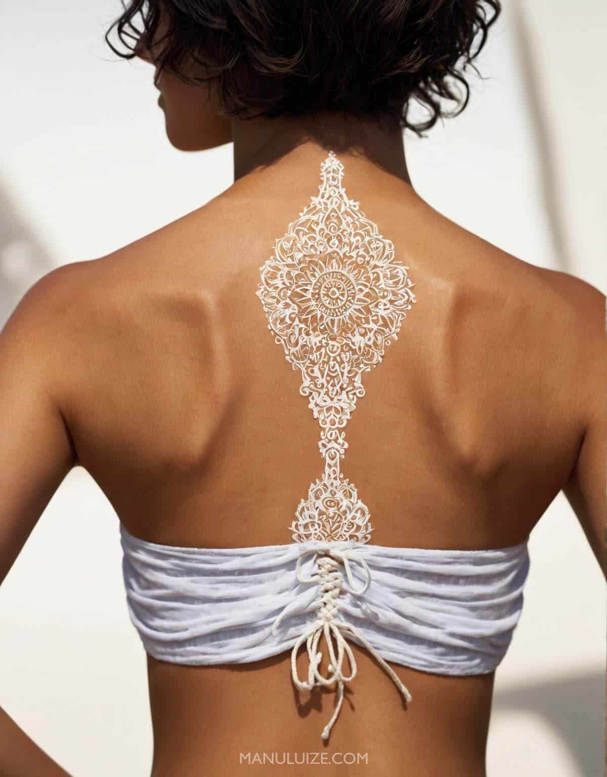 remoção tatuagem branca