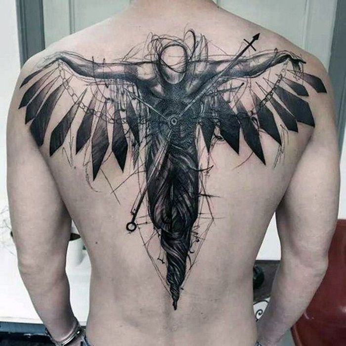 ideias tatuagem costas homem