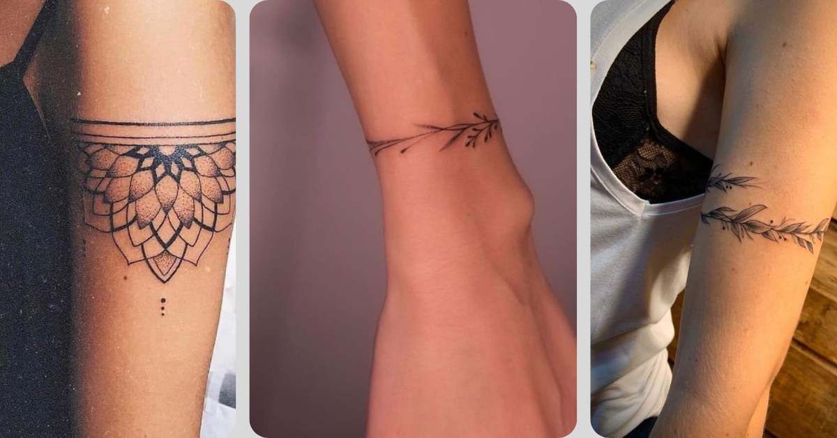 tatuagem henna bracelete