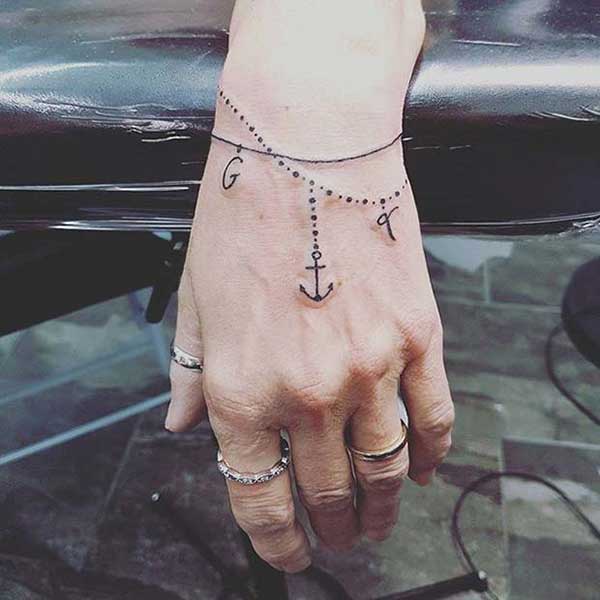 tatuagem de pulso masculina