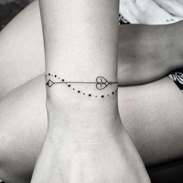 tatuagem de pulso masculina