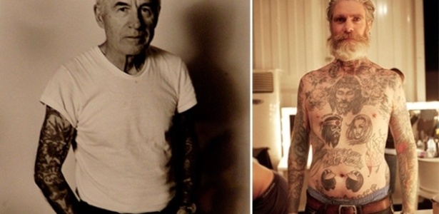 como tatuagem muda com a idade