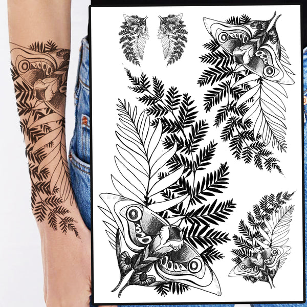 trauma e camuflagem tatuagem