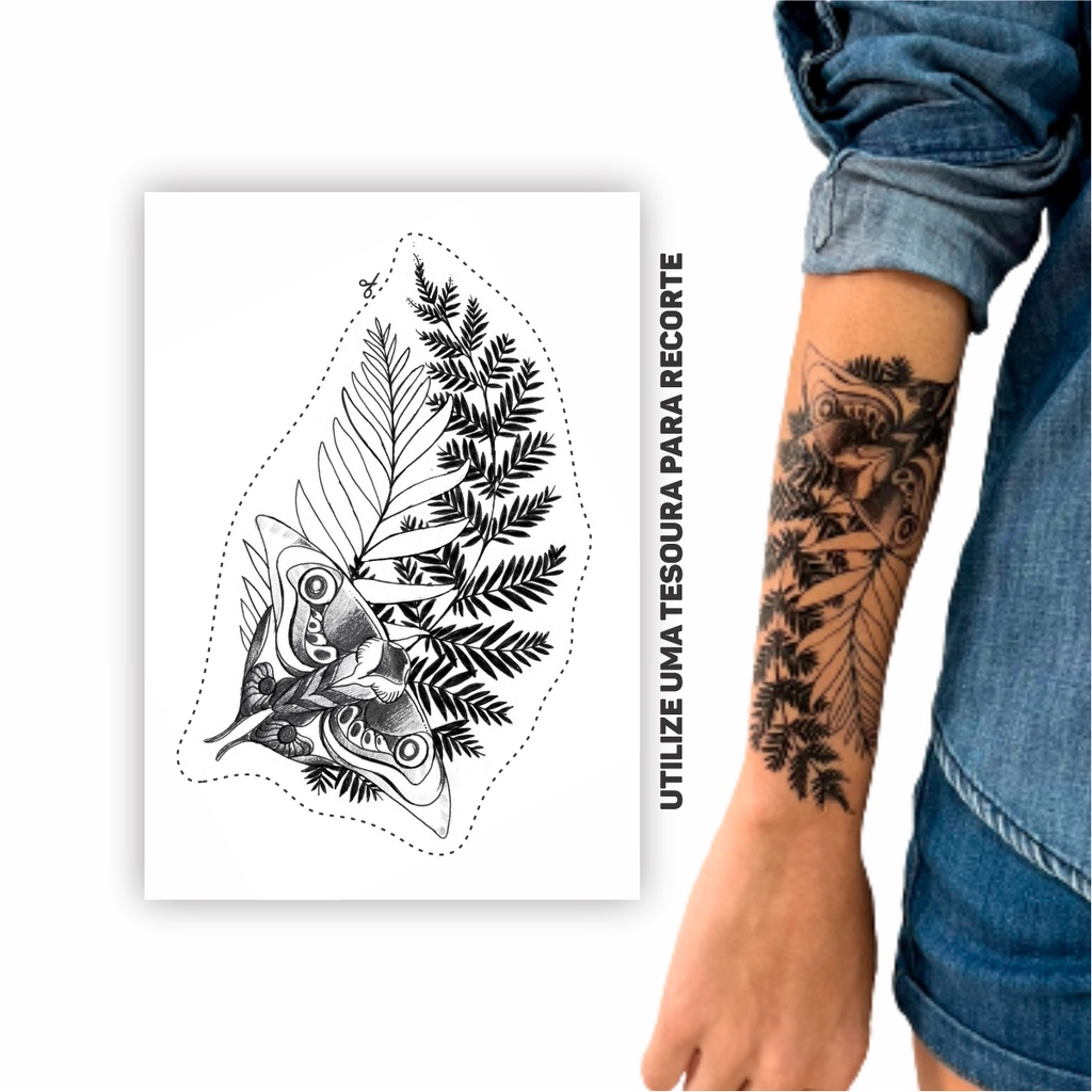 estilo blackwork tatuagem