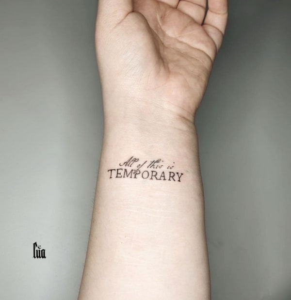 ideias de tatuagem em inglês