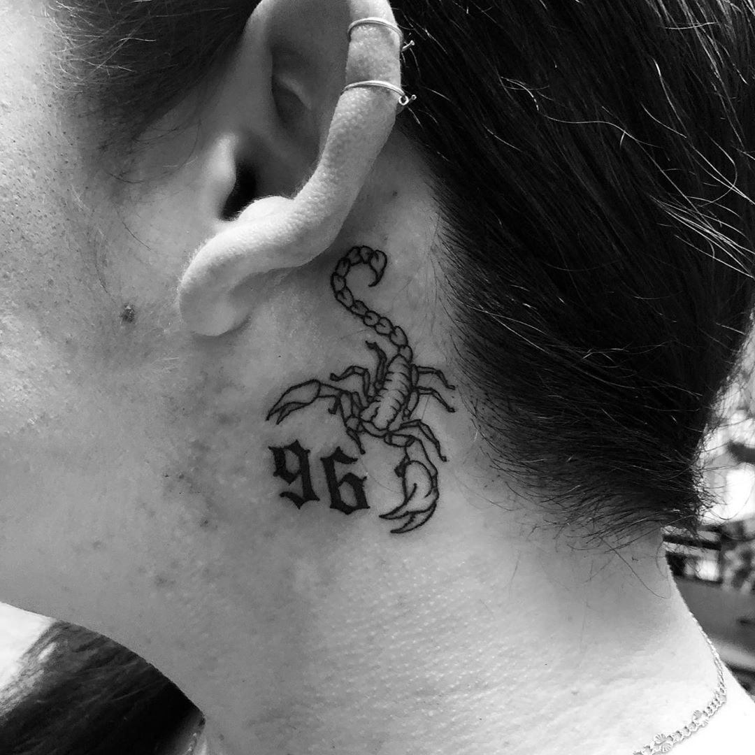 tatuagem escorpião força