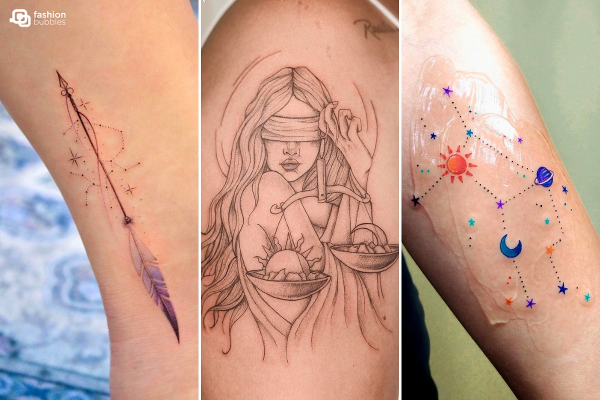 tatuagem escorpião fine line