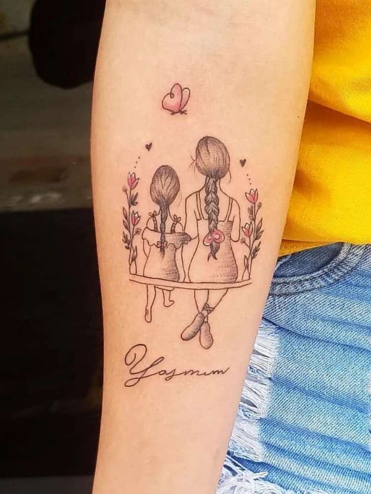 tatuagem feminina bíceps