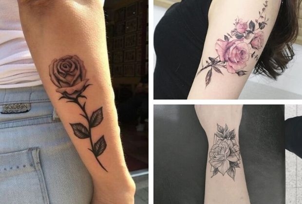 tatuagem feminina bíceps