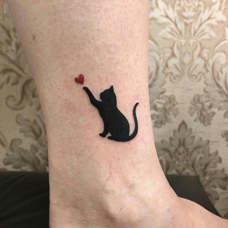 tatuagem de pet gato