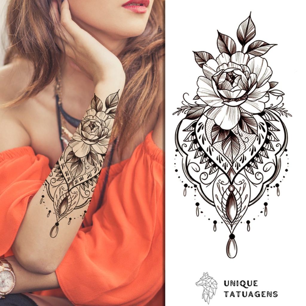 tatuagem de henna indiana