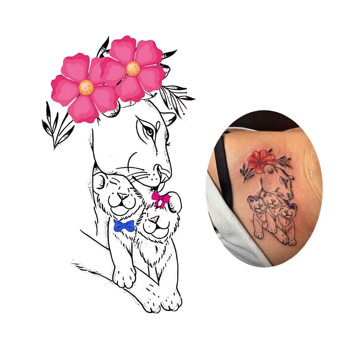 significado tatuagem leoa