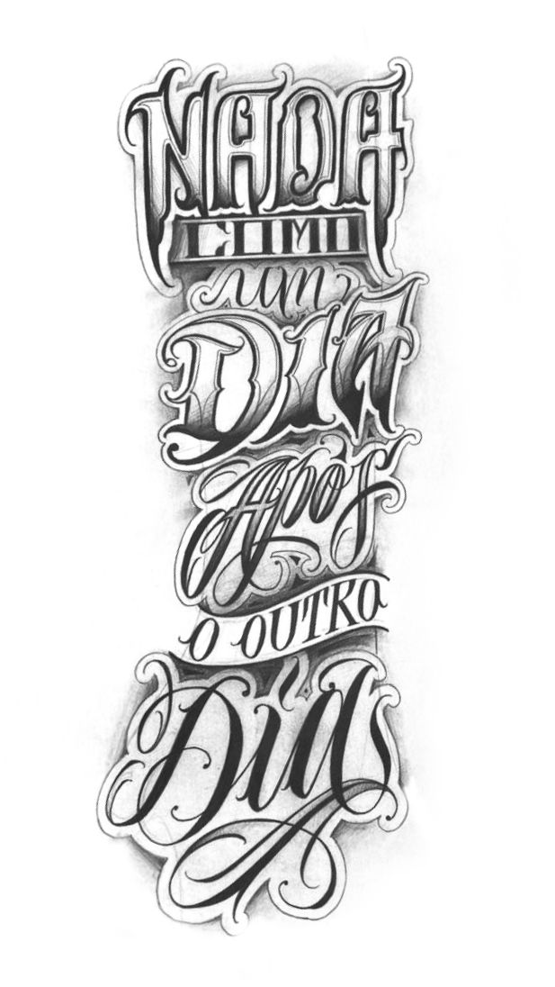 tatuagem de nome