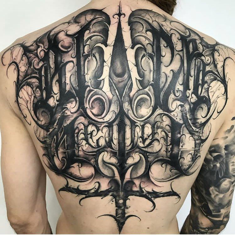 melhores artistas de lettering tatuagem