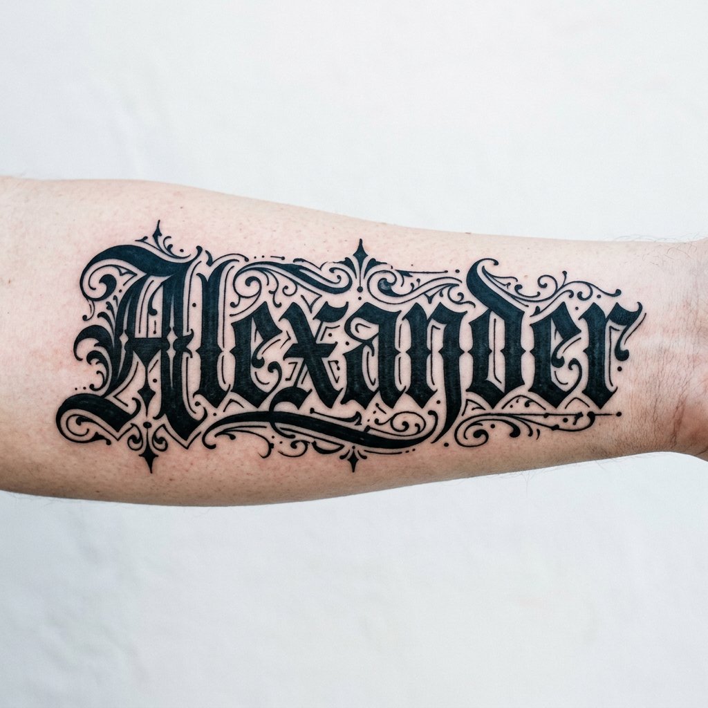 tipos de fonte para tatuagem