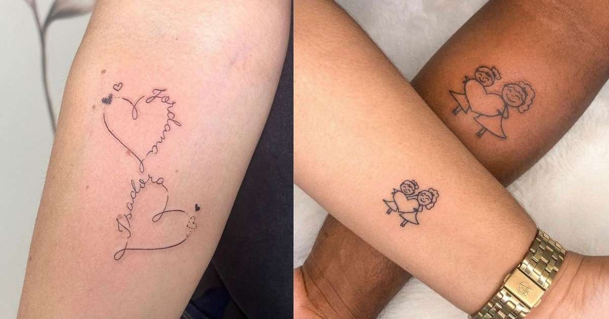 tatuagem mãe e filha frase