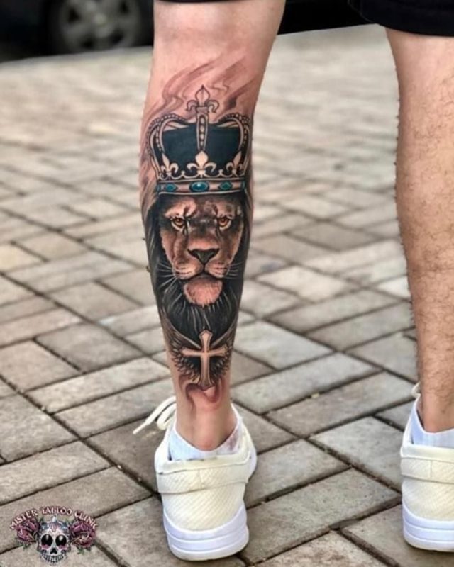 tatuagem canela
