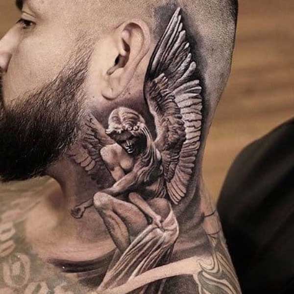 cuidados tatuagem pescoço