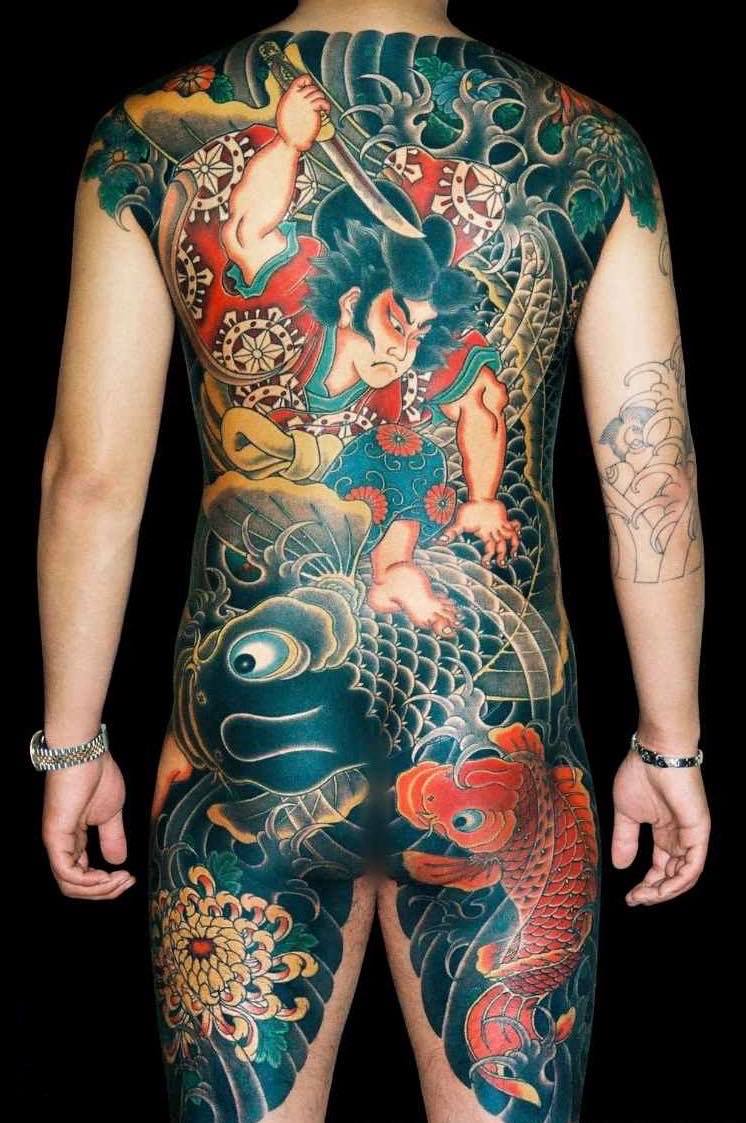 máscara hannya tatuagem