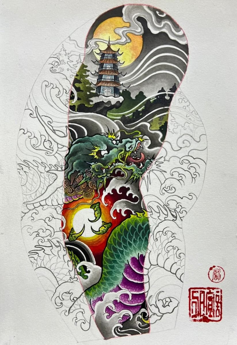 técnica tebori tatuagem
