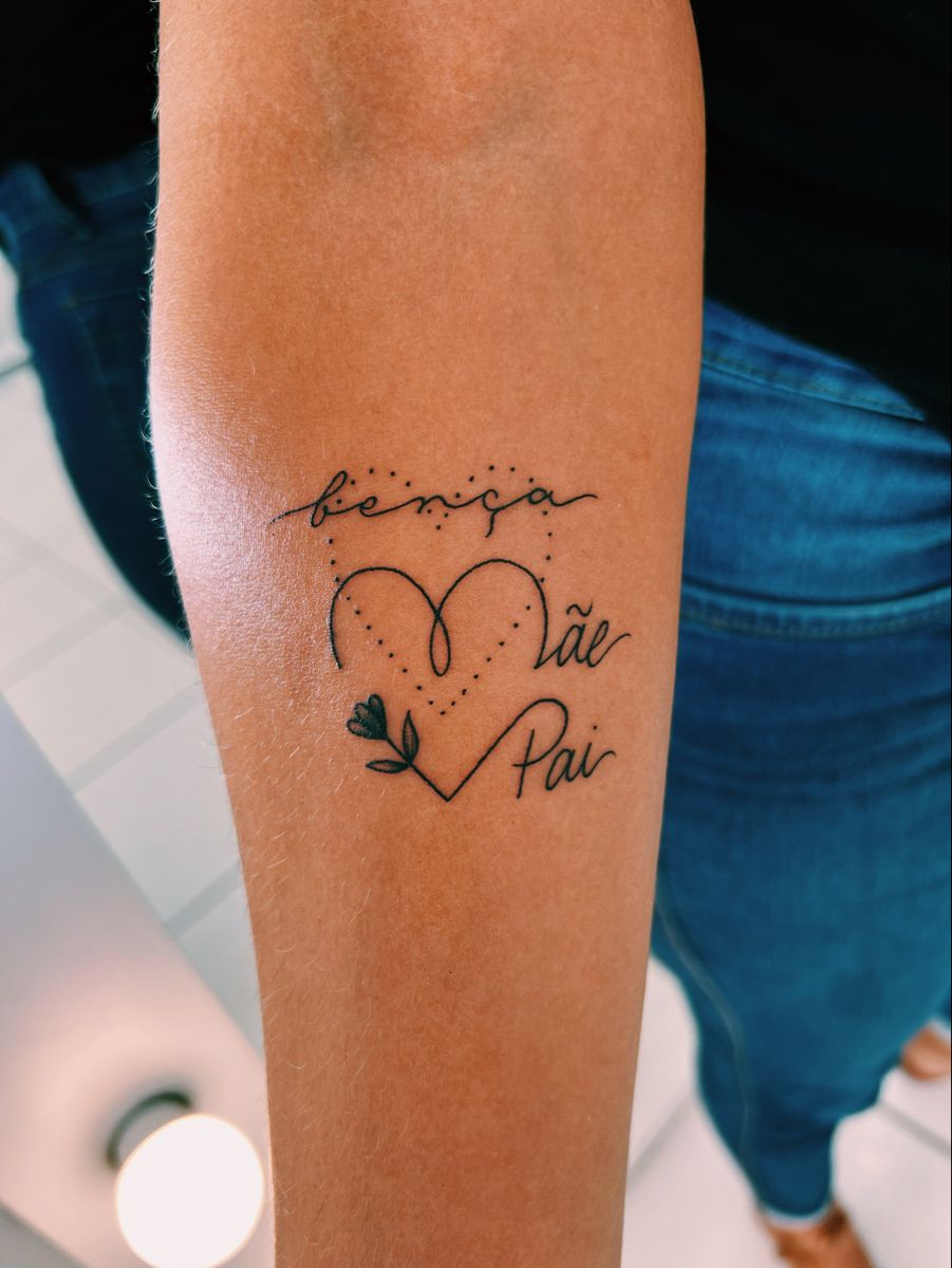 tattoo pai e mãe significado
