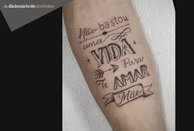 tatuagem minimalista pai mãe