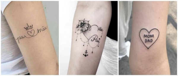 tatuagem de amor pais