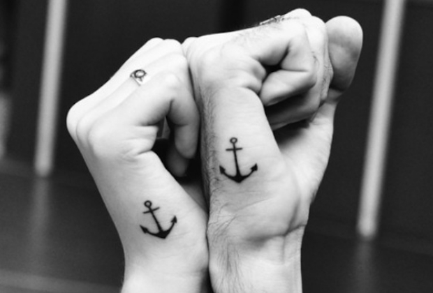 tatuagem de sol e lua casal